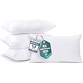 Utopia Bedding 4er Set Kissenfüllung 30 x 50 cm, Innenkissen Füllkissen Kopfkissen Sofakissen (Weiß)
